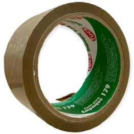 Cinta canela 179 para empaque industrial 48mm x 50m, Foto 1 Cintas Tuk